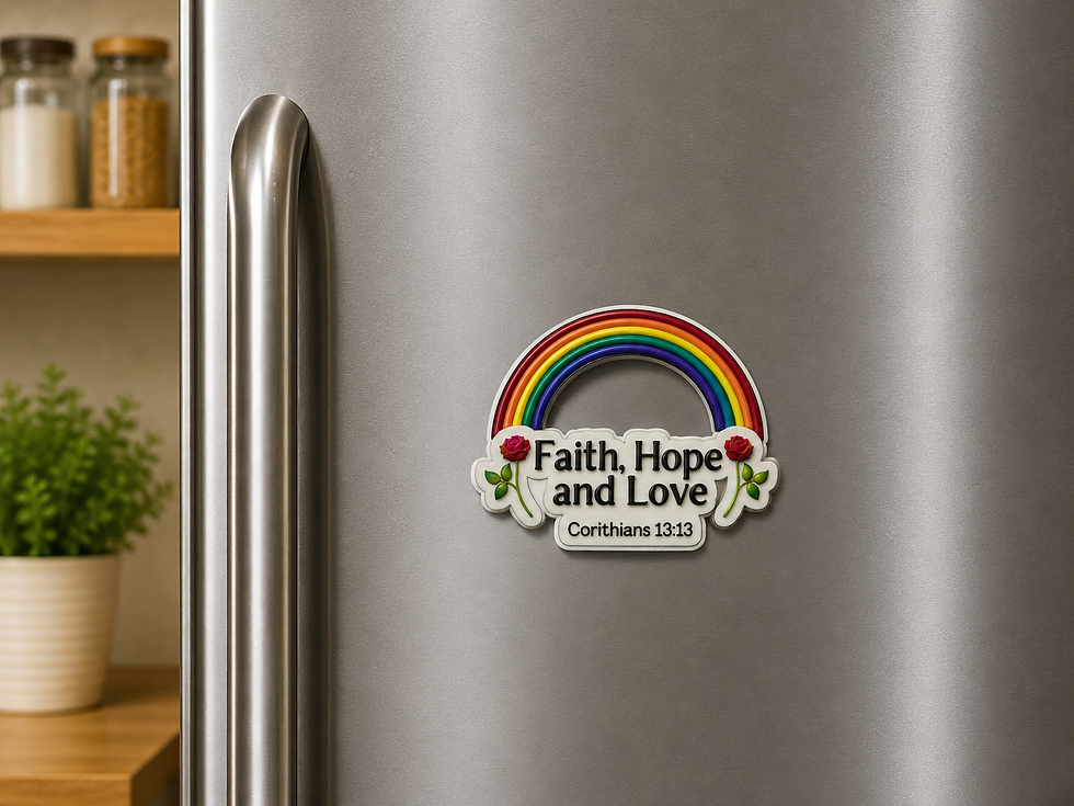 Thumbnail: Christian/Religious Fridge Magnet