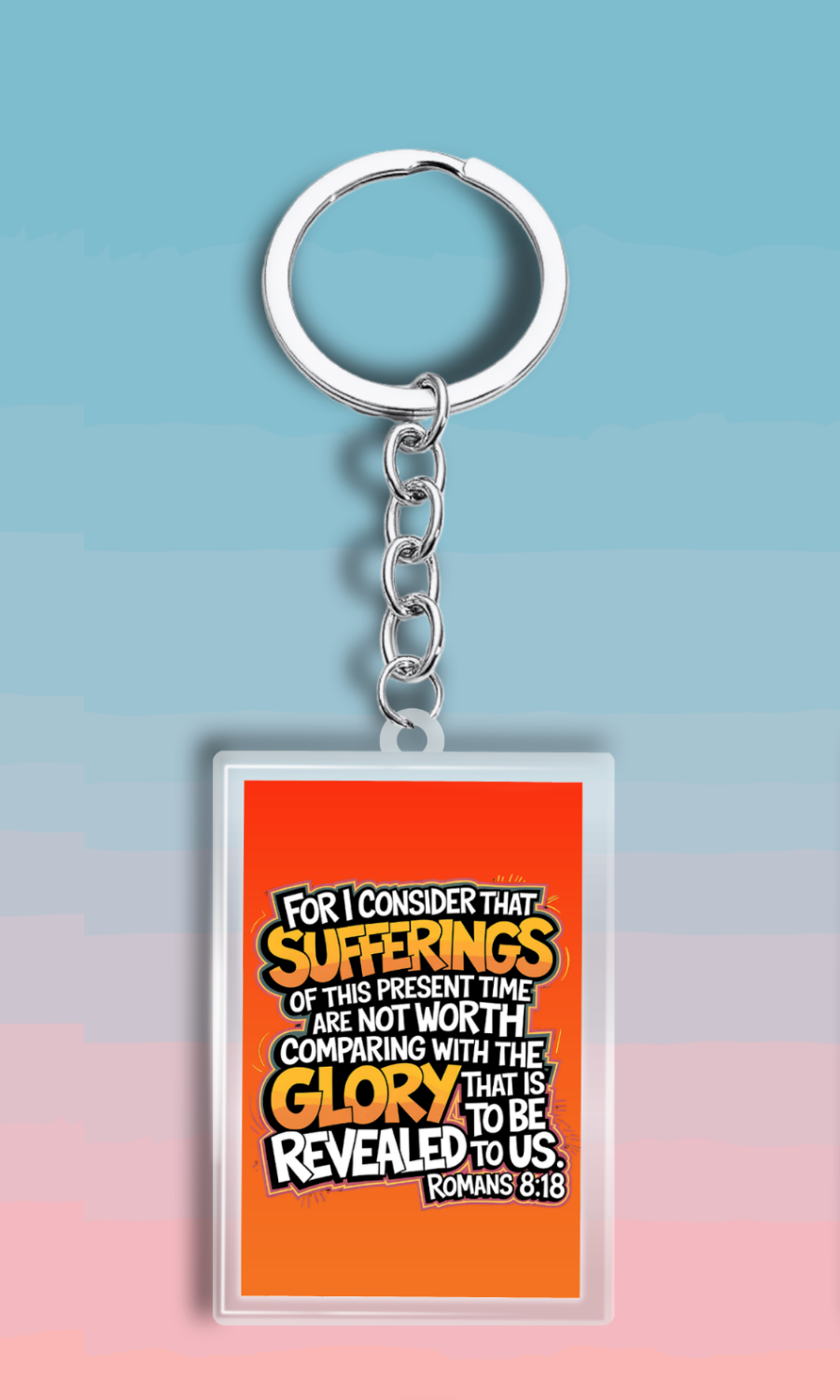 Thumbnail: Faith-Based Keychains (Batch 4)