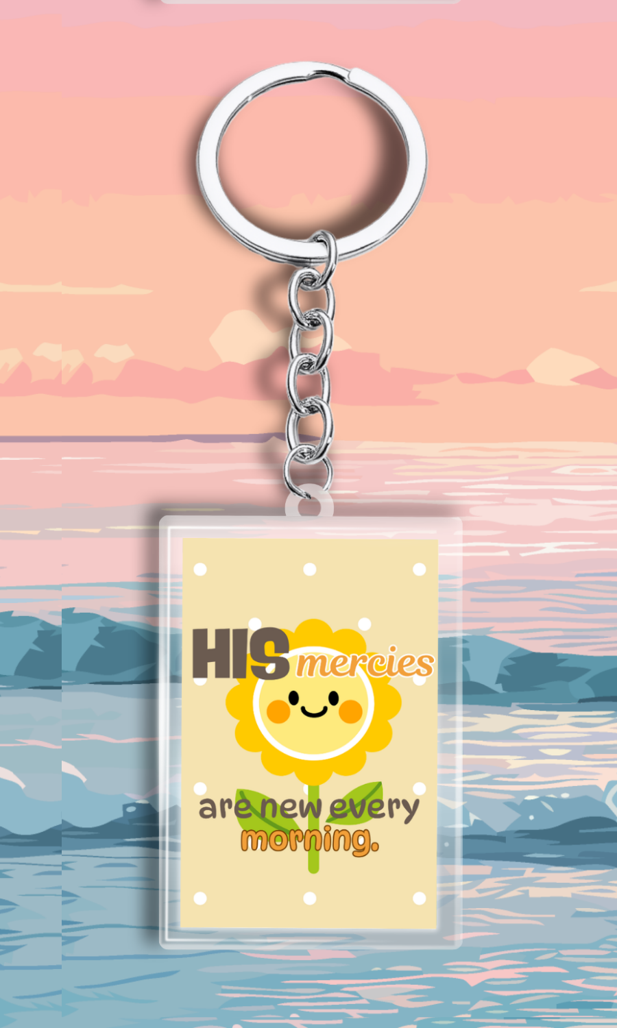 Thumbnail: Faith-Based Keychains (Batch 3)