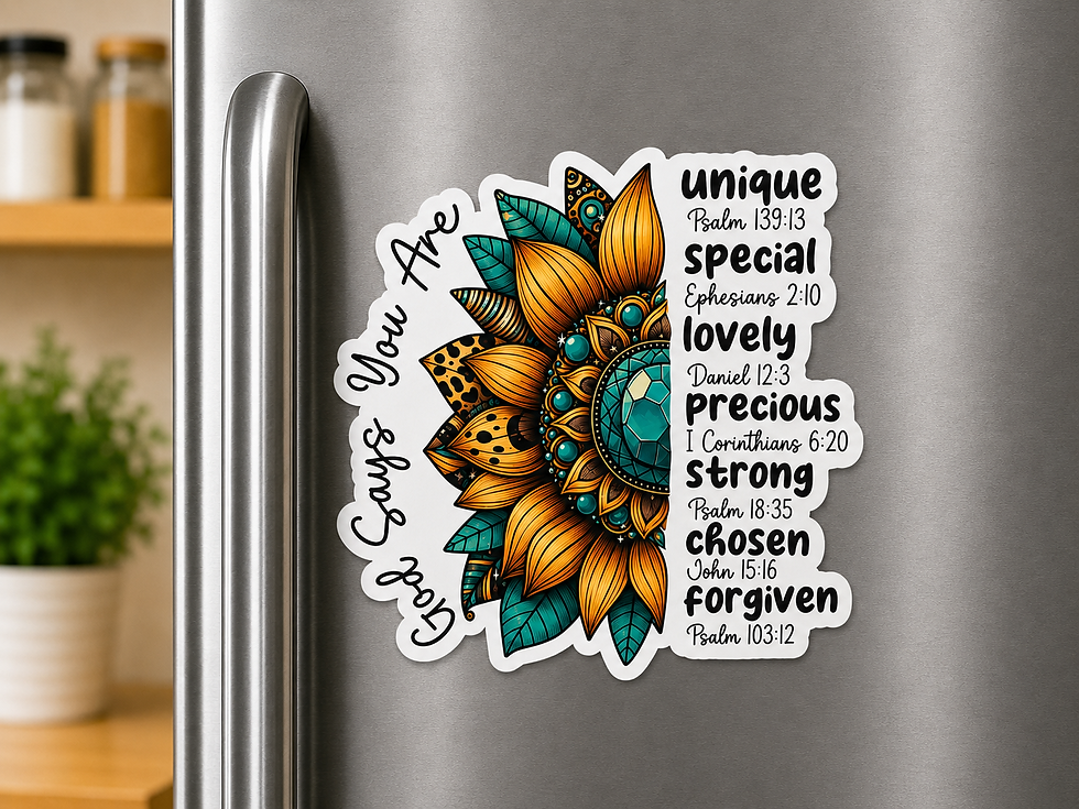 Thumbnail: Christian/Religious Fridge Magnet