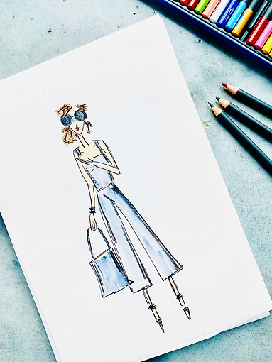 Welche Materialien und Techniken werden bei meinen Illustrationen verwendet?