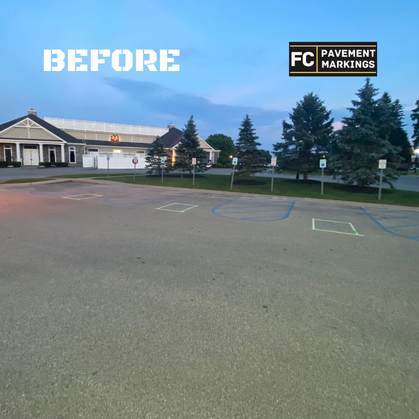 Before line striping servces