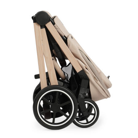 תמונה ממוזערת: עגלת תינוק סוויני שלד עץ + סל שכיבה מהודר – Sweeney + Royal