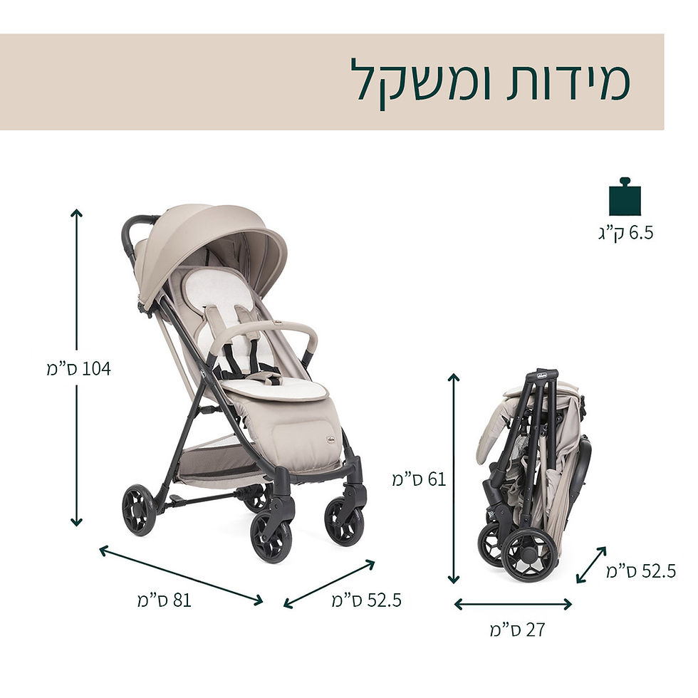 תמונה ממוזערת: טיולון טאורמינה – Taormina Stroller