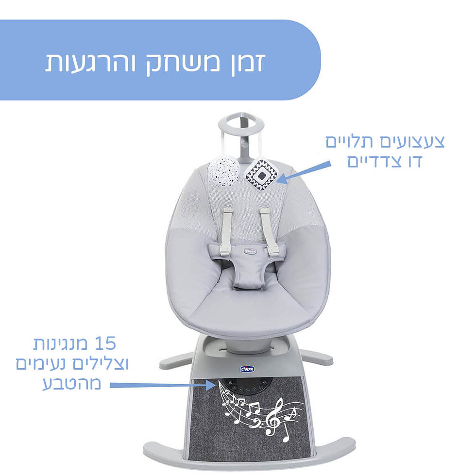 תמונה ממוזערת: טרמפולינה חשמלית לתינוק סאיקבייבי