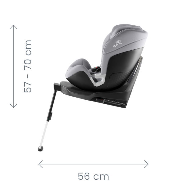 תמונה ממוזערת: כסא בטיחות מסתובב משולב בוסטר 360° Grow Max מבית BRITAX