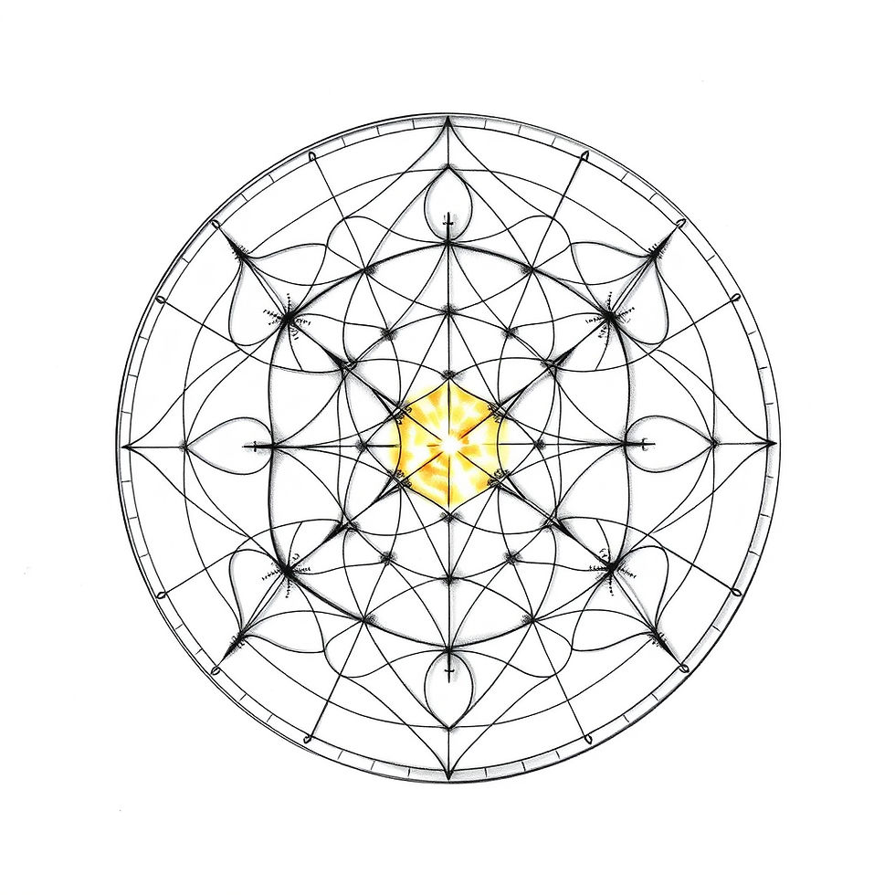 A mathematically perfect Metatron’s Cube based on the 13 circles of the Fruit of Life. Pro