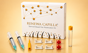 RENEWA CAPILLA® Fibroblast Kit, mikrogreft teknolojisi ile fibroblastlar, sitokinler, interlökinler ve biyolojik haberci moleküllerden zengin hücresel süspansiyon elde edilmesini destekleyen ileri biyoteknoloji çözümüdür. Saçlı deri rejenerasyonu, doku yenilenmesi ve hücresel tedavi uygulamalarında doğal iyileşme süreçlerini desteklemeye yardımcı olur.