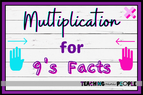 The EASIEST way to teach Multiplication for 9s facts