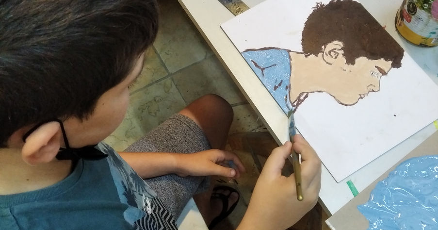 דיוקן עצמי בפעולה