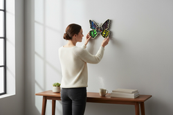 Butterfly clock