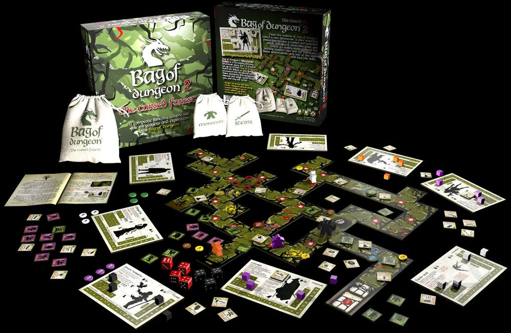 Bag of Dungeon 2 The Cursed Forest Solitaire Times