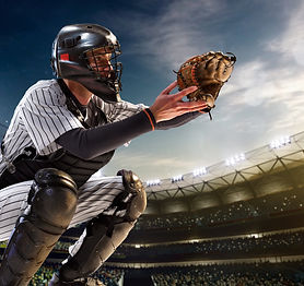 Professional baseball player in action o