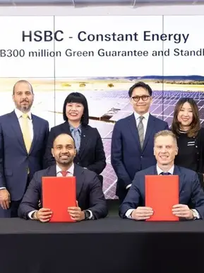 Constant Energy Secures THB 300 Million Green Financing from HSBC