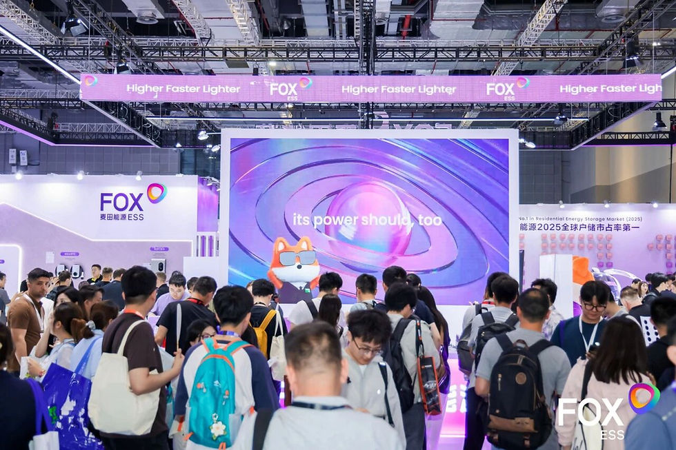 Fox ESS Unveils Dynamic Energy Ecosystem Alongside Its First Rebrand Area at SNEC 2026