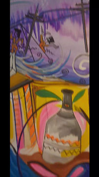Thumbnail: Ancient Powers 45x60 original painting 
