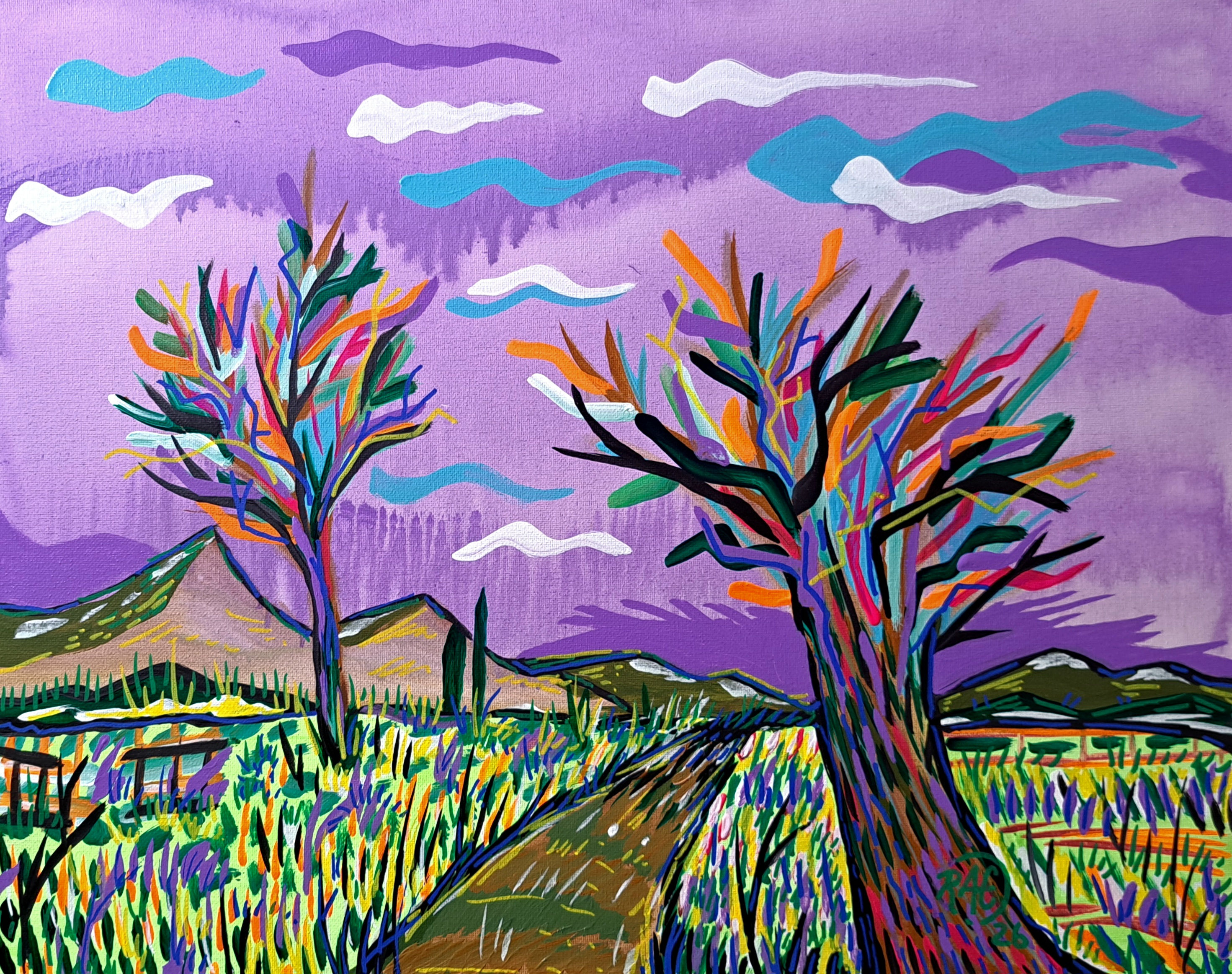 2026 landscape 16x20 countryside by raeart