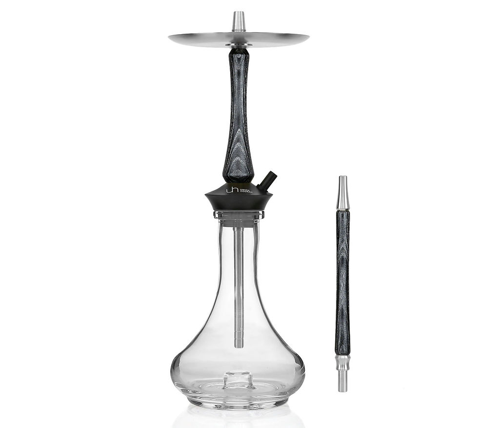 Union Hookah Sleek Standart Black Silver