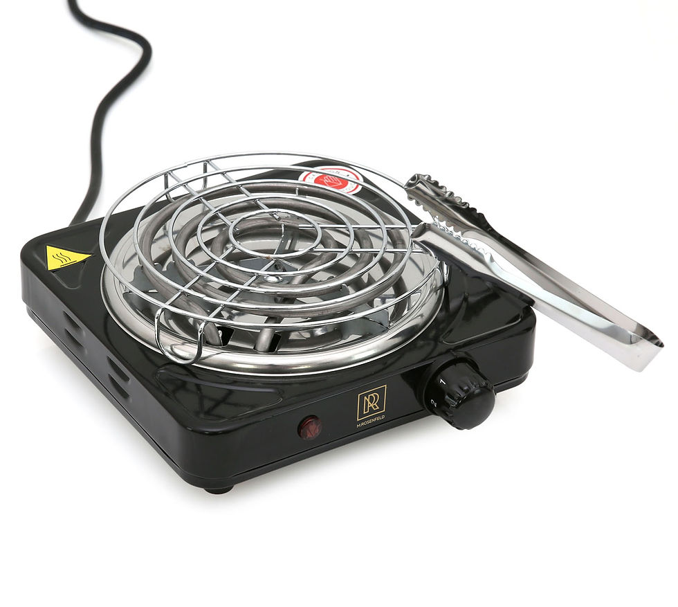 Thumbnail: M. Rosenfeld Black Heat Charcoal Burner 1000W