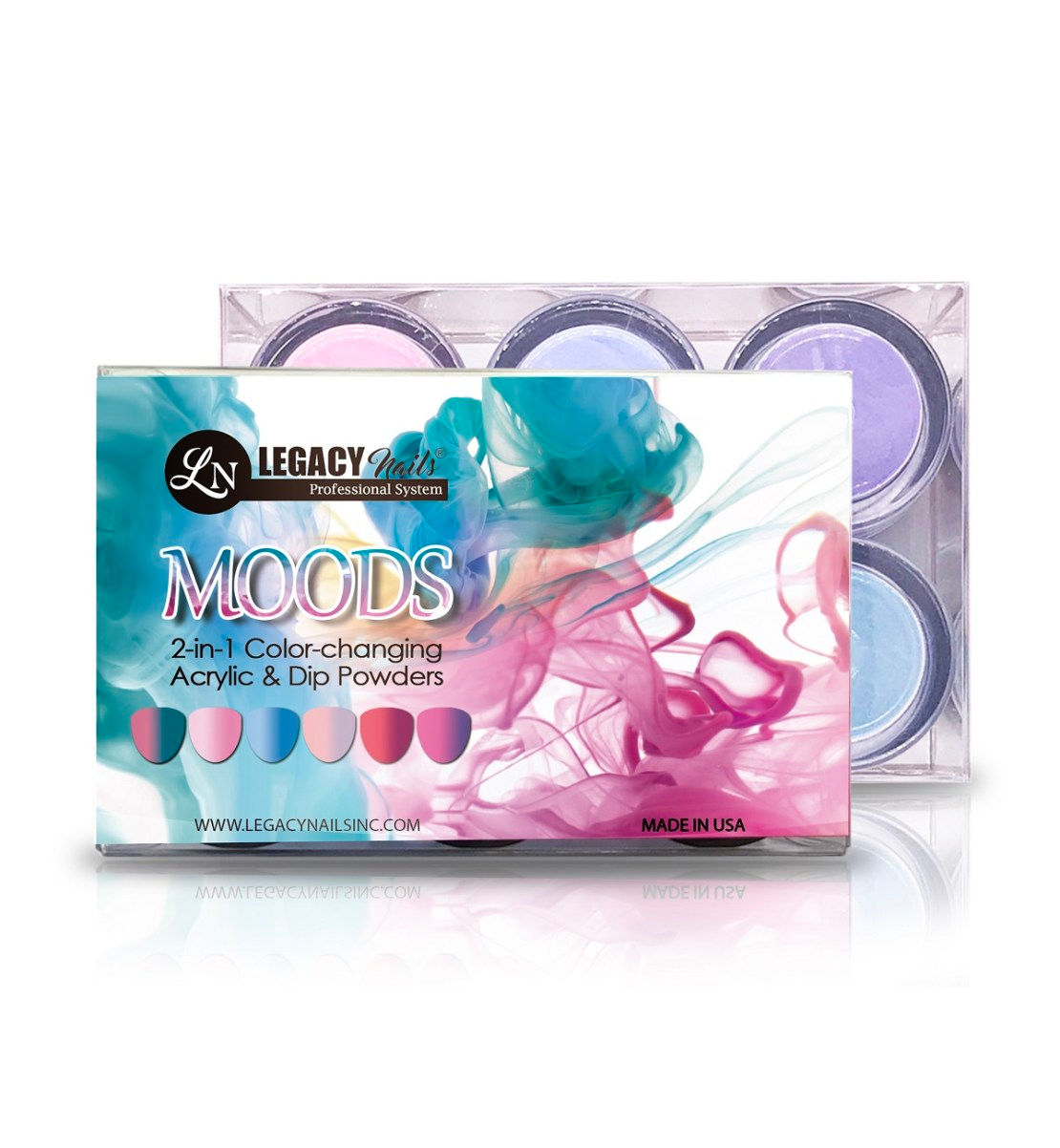 Moods 2-in-1 Color changing Acrylic and Dip Powders