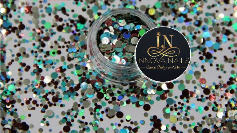 Color Round Dots Nail Decoration 