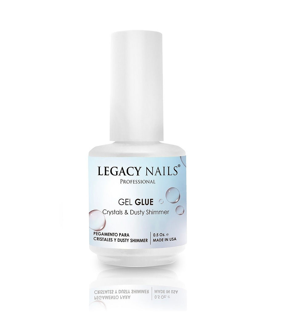 Gel Glue – Crystals & Dusty Shimmer