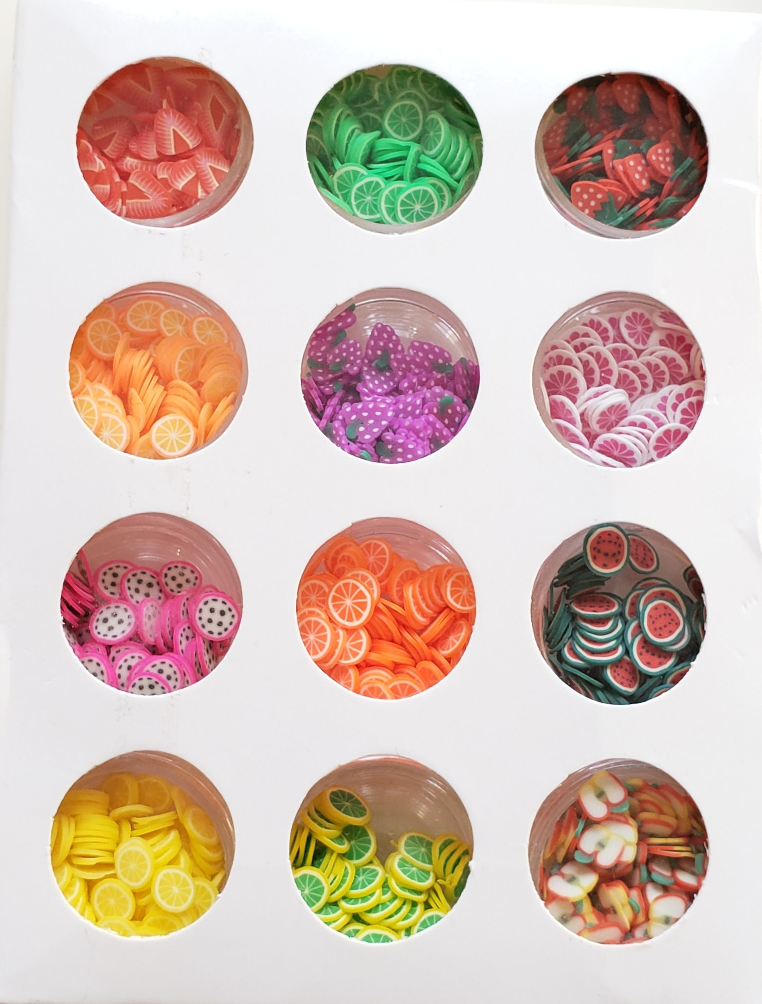 Fimo  Fruits Nail Art Decoration 