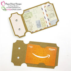 Tickets, SVG, Cricut, Silhouette, DXF, GSD, Template