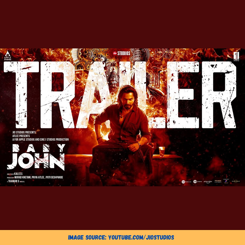 Varun Dhawan's 'Baby John' Trailer Packs a Punch: A Festive Action Extravaganza Awaits!