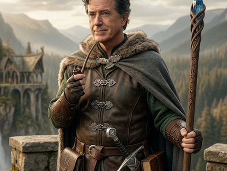 Stephen Colbert's Shadowy Middle-earth Return: The Next Lord of the Rings Film Explained 