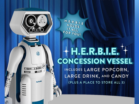 Unveiled: The Fantastic Four: First Steps H.E.R.B.I.E.-Inspired Concession Vessel Steals the Show!