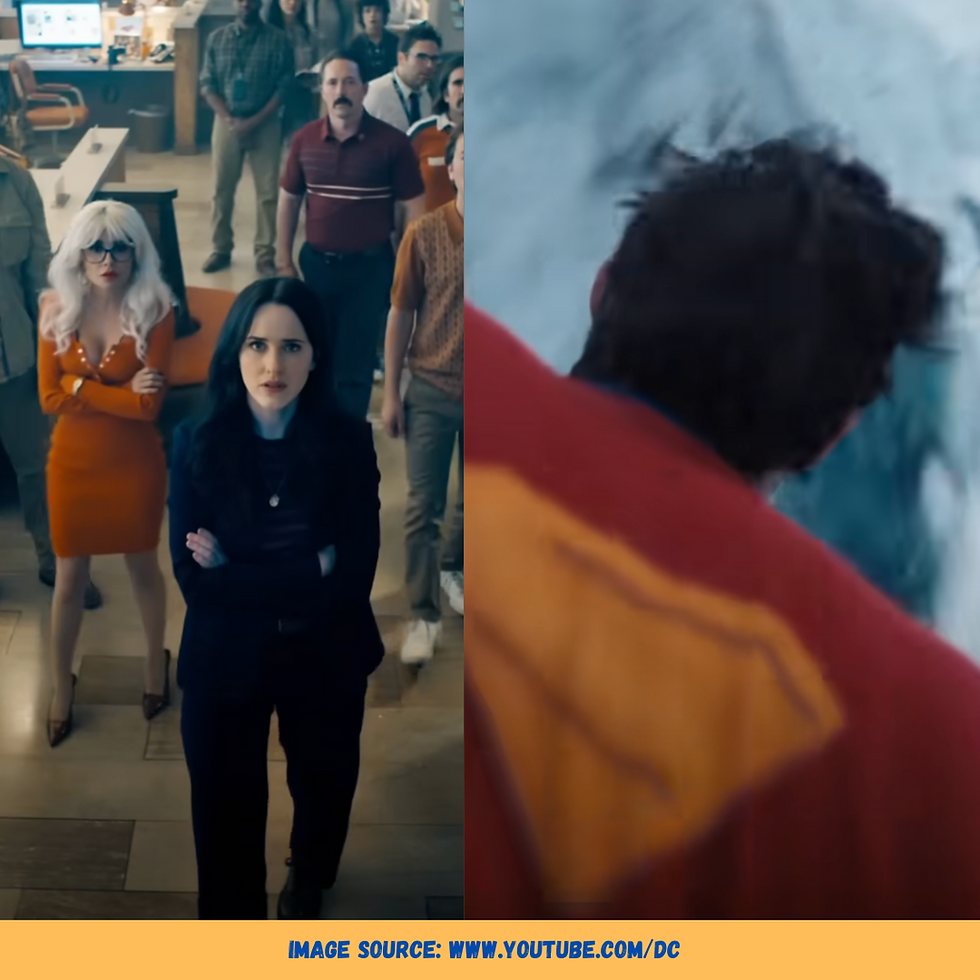 David Corenswet And Rachel Brosnahan As Clark Kent/Superman And Lois Lane Respectively In James Gunn's "Superman"