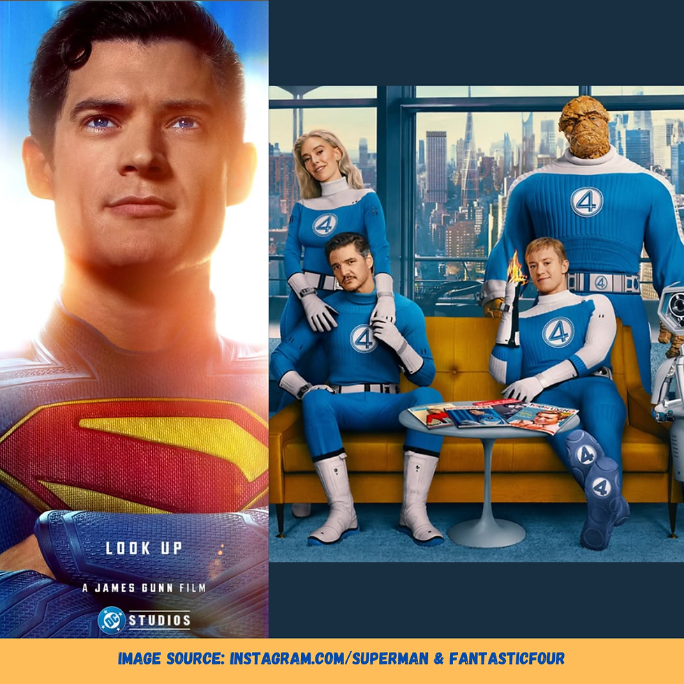 Superman vs The Fantastic Four: First Steps: James Gunn Shuts Down Fan Rivalry for July Clash