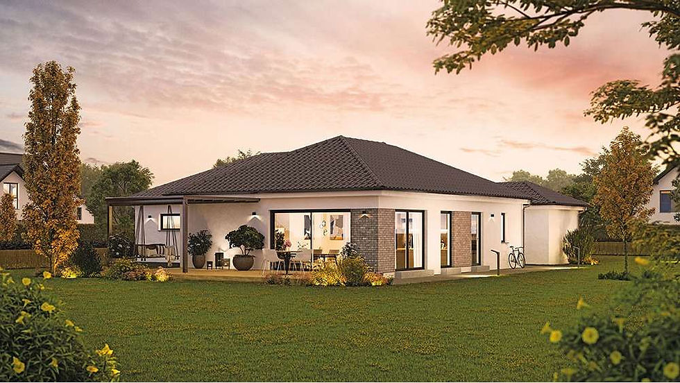 Individuell geplanter Bungalow mit Keller in Öhningen, inklusive Grundstück - Hanse Haus in Planung