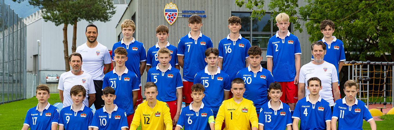 Unsere C-Junioren empfangen die U15-Nationalmannschaft aus Liechtenstein