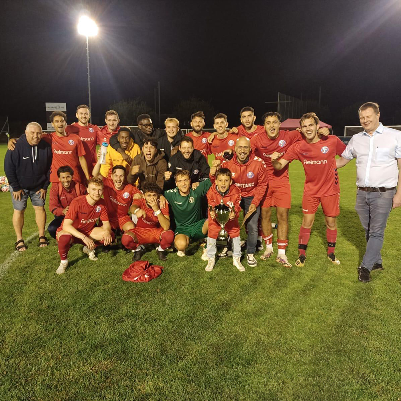 Unsere Erste gewinnt den Rutishauser Cup