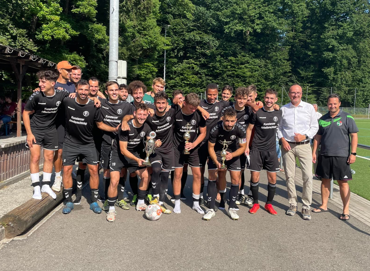 Unsere Erste gewinnt die 1. Konstanzer Stadtmeisterschaft