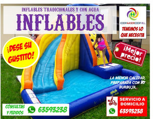 INFLABLES PARA FIESTAS