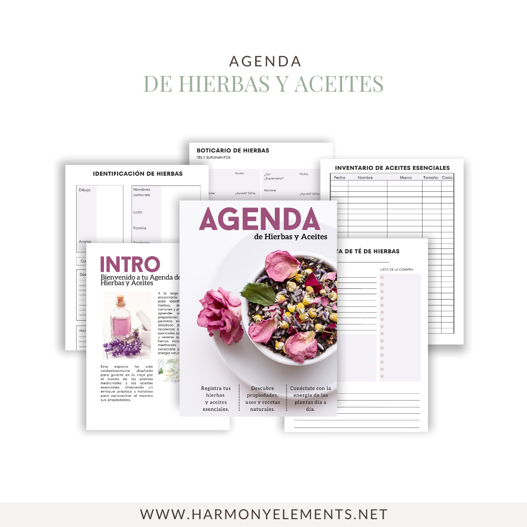 Agenda de Hierbas y Aceites
