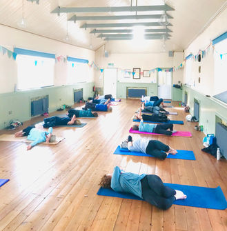 Pilates Group in Devoran Perranwell Station Cornwall Zestforlifefitness