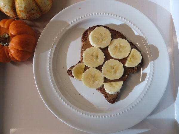 PB Banana Toast