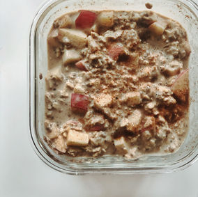 Apple Pie Overnight Oats