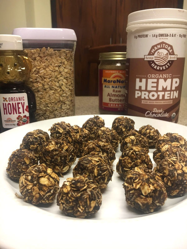 Chocolate Hemp Protein Balls