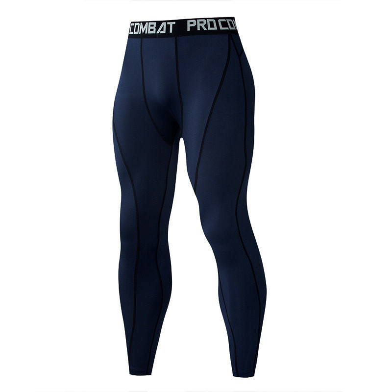 Thumbnail: Mens Compression Pants Quick Dry Fit Sportswear Running Tights Men Legging