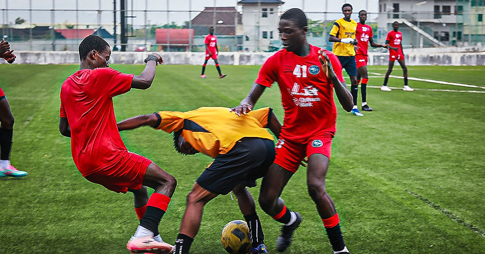 JustJohn FC U17 entertaining clash with Beyond Limit FA
