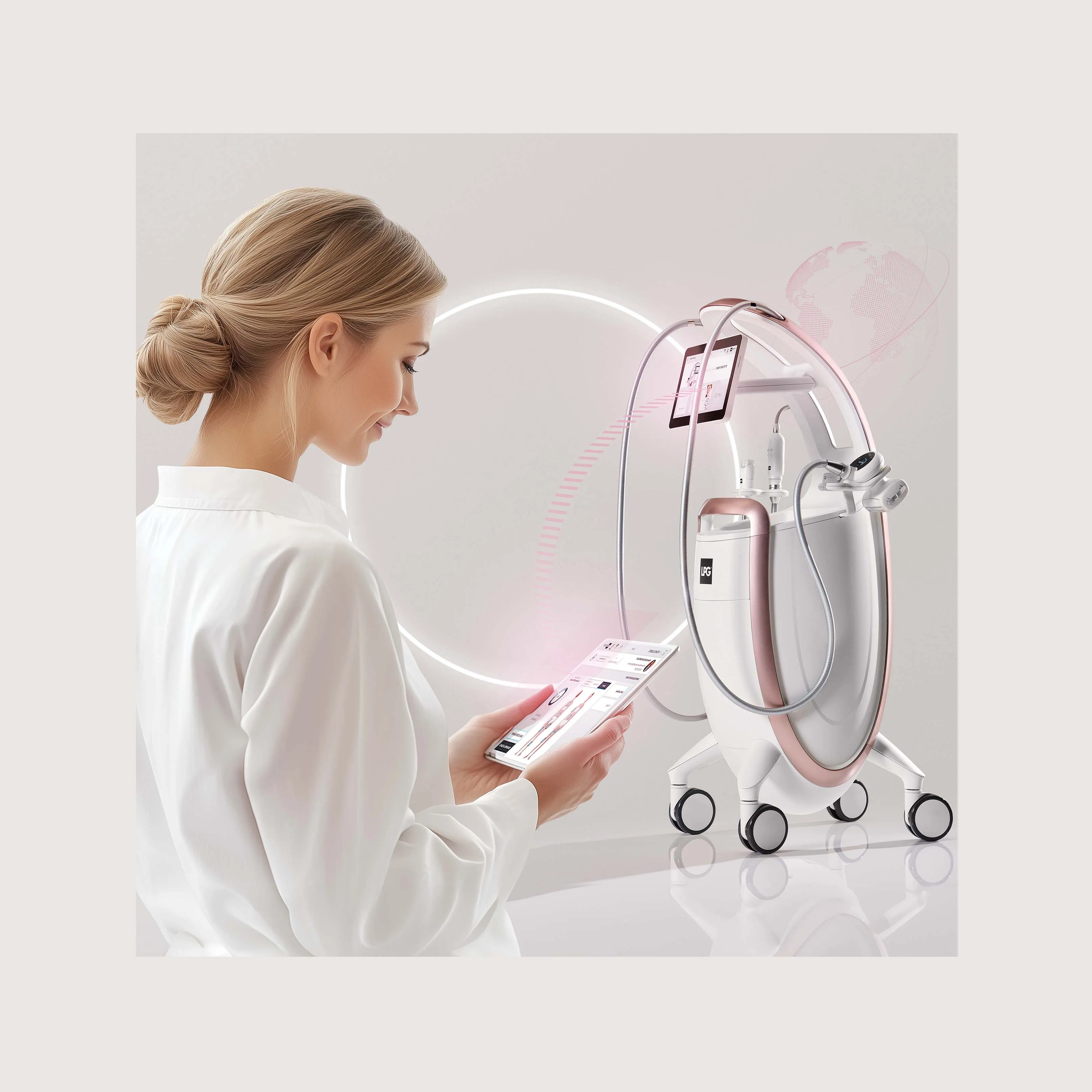 The latest patented innovation from LPG® , the CELLU M6 INFINITY® MEDICAL PREMIUM 