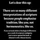 Flipping the script on a common attack on Sola Scriptura