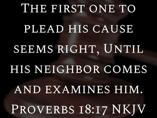 Never trust those who fear cross examination