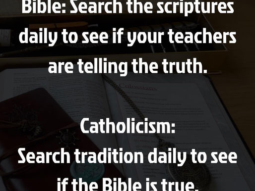 The reversed logic of Catholic hermeneutics