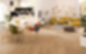 Wooden textured vinyl flooring